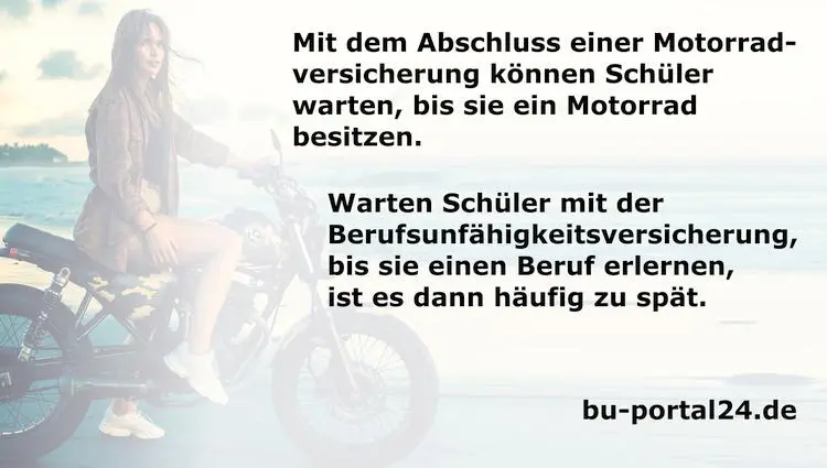 Warten Schüler mit einer Berufsunfähigkeitsversicherung, bis sie einen Beruf erlernen, ist es dann häufig zu spät.