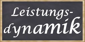 Schriftzug: Leistungsdynamik