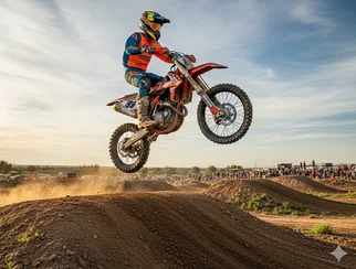 Motocross zählt als gefährliches Hobby