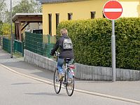 vorsätzlicher Verkehrsverstoß als Fahrrad-Fahrer