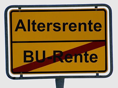 Die BU-Rente sollte erst enden, wenn die Altersrente beginnt
